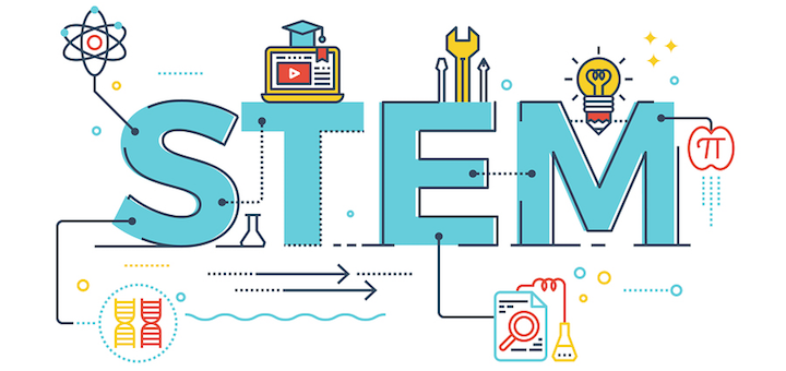 EDUPRIZE student conducting science experiment in STEM lab