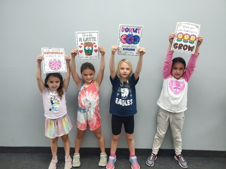 Students at EDUPRIZE Gilbert participating in a science lab experiment as part of hands-on STEM education.