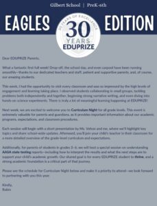 K-6 Newsletter 8-1-25