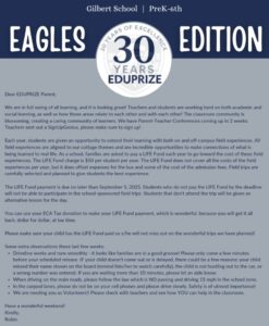 K-6 Newsletter 8-15-25