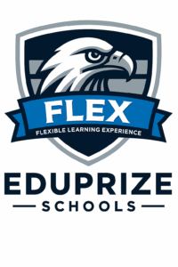 students learning in EDUPRIZE FLEX classroom
