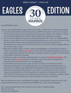 K-6 Newsletter 10-31-25