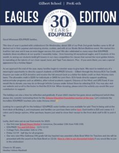 K-6 Newsletter 12-12-25