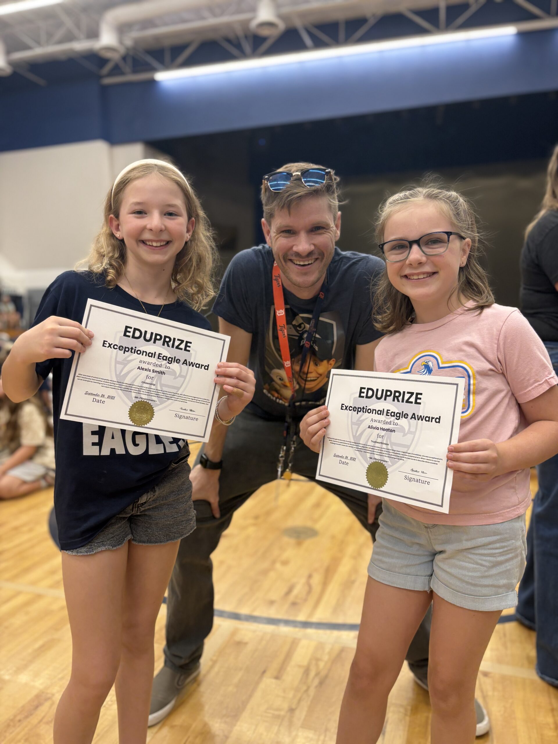 EDUPRIZE 5th Grade students in the classroom