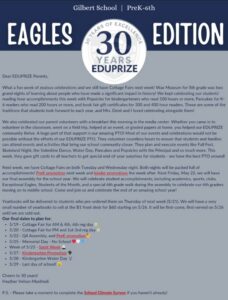 K-6 Newsletter 5.15.26