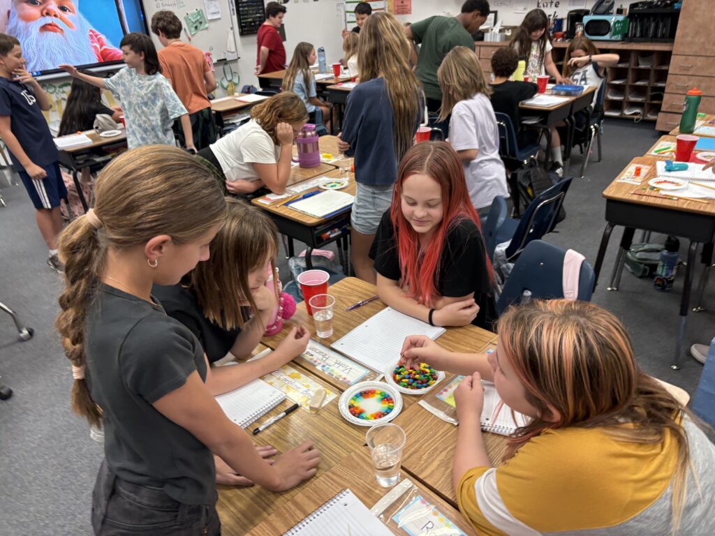Students of different ages together at EDUPRIZE, a K-8 Arizona charter school