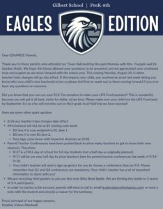 Gilbert Newsletter 8.21.26