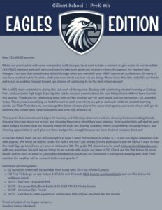 Gilbert Newsletter 9.25.26